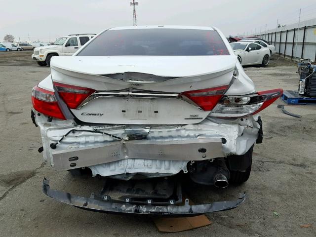 4T1BF1FK9GU190417 - 2016 TOYOTA CAMRY LE WHITE photo 9