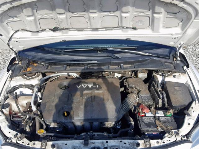 JTDBU4EE0AJ070697 - 2010 TOYOTA COROLLA BA 白色 照片 7