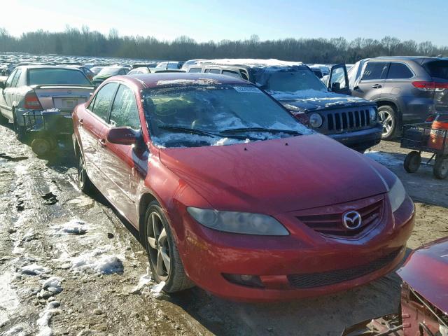 1YVHP80C355M32786 - 2005 MAZDA 6 I 红色 照片 1