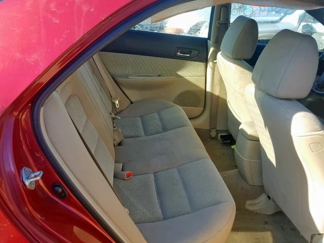 1YVHP80C355M32786 - 2005 MAZDA 6 I 红色 照片 6