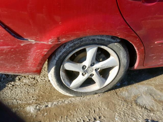 1YVHP80C355M32786 - 2005 MAZDA 6 I 红色 照片 9