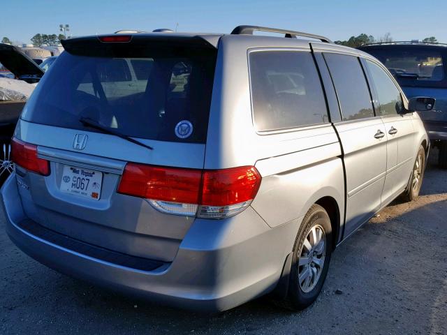 5FNRL3H70AB048912 - 2010 HONDA ODYSSEY EX GRAY photo 4