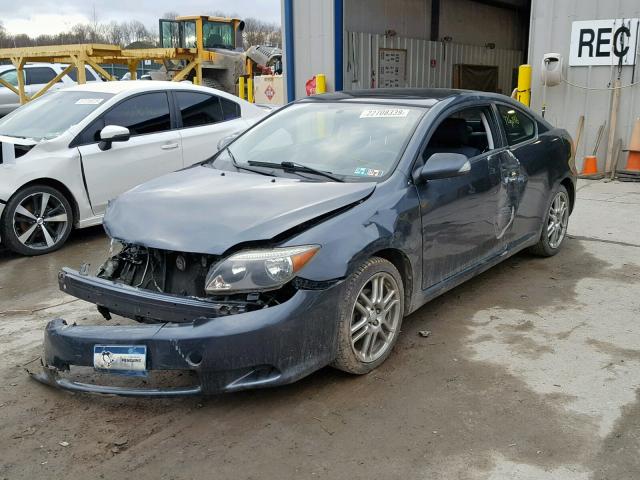 JTKDE177770194377 - 2007 TOYOTA SCION TC ლურჯი ფოტო 2