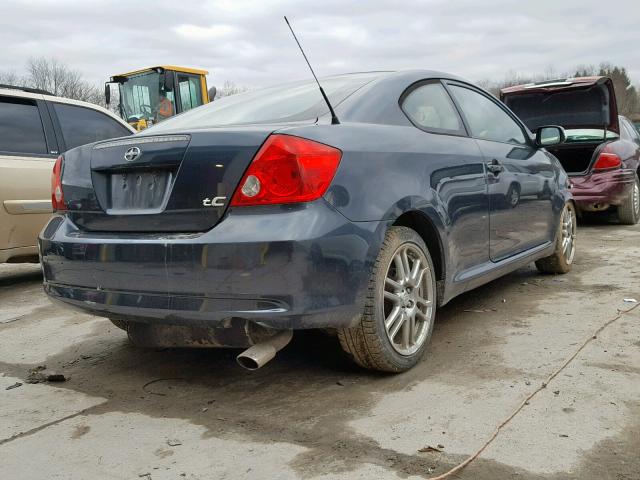 JTKDE177770194377 - 2007 TOYOTA SCION TC ლურჯი ფოტო 4