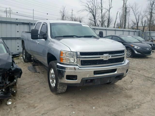 1GC4K0C80CF167957 - 2012 CHEVROLET SILVERADO GRAY photo 1