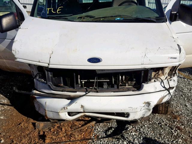 1FTNE24L32HB50308 - 2002 FORD ECONOLINE 白色 照片 7