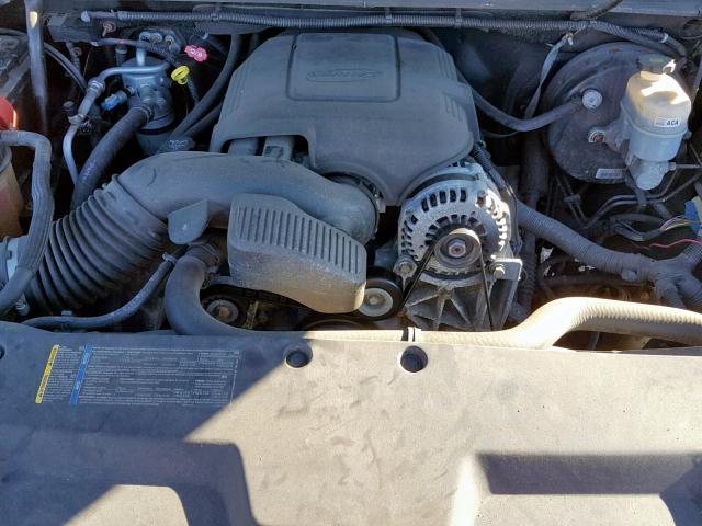 2GCEK13Y981164595 - 2008 CHEVROLET SILVERADO BLACK photo 7