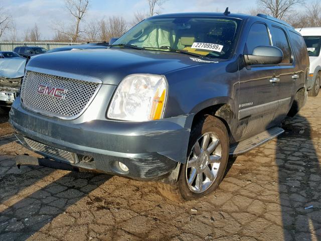 1GKFK63868J179230 - 2008 GMC YUKON DENA GRAY photo 2