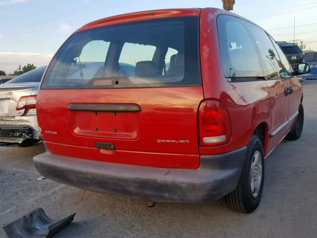 2B4FP25B3XR282028 - 1999 DODGE CARAVAN RED photo 4