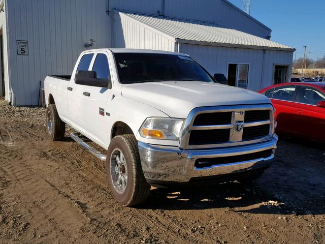 3C6TD5HT1CG168167 - 2012 DODGE RAM 2500 S WHITE photo 1