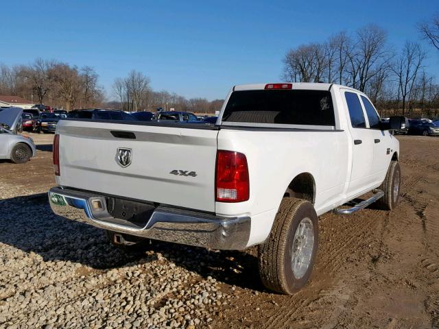 3C6TD5HT1CG168167 - 2012 DODGE RAM 2500 S WHITE photo 4