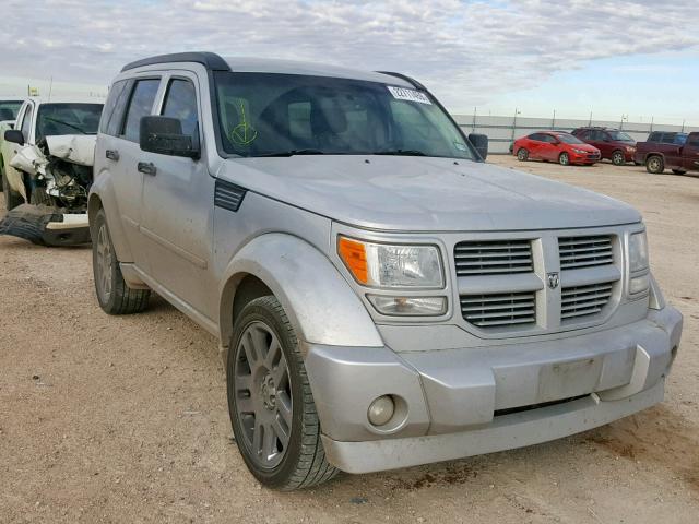 1D4PT4GX4BW606808 - 2011 DODGE NITRO HEAT SILVER photo 1