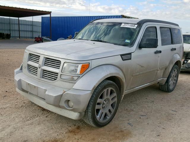 1D4PT4GX4BW606808 - 2011 DODGE NITRO HEAT SILVER photo 2