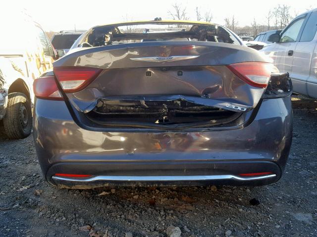 1C3CCCABXFN694766 - 2015 CHRYSLER 200 LIMITE BURN photo 9