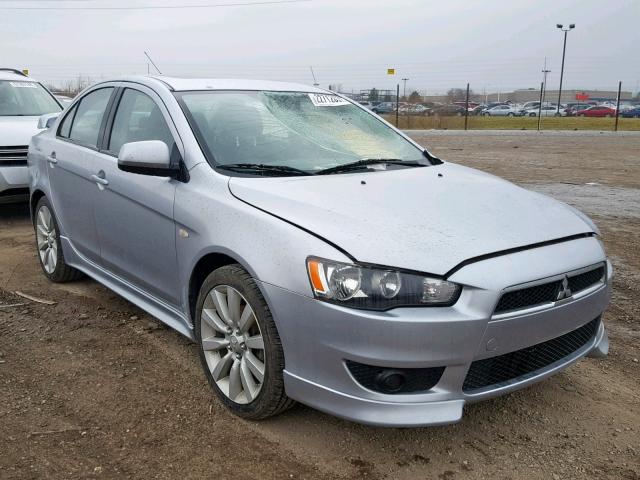 JA3AU86U98U016007 - 2008 MITSUBISHI LANCER GTS SILVER photo 1