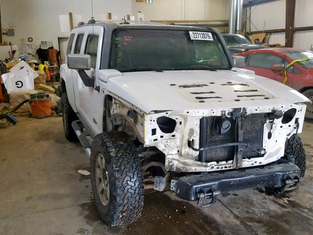 5GTDN136X68159278 - 2006 HUMMER H3 WHITE photo 1