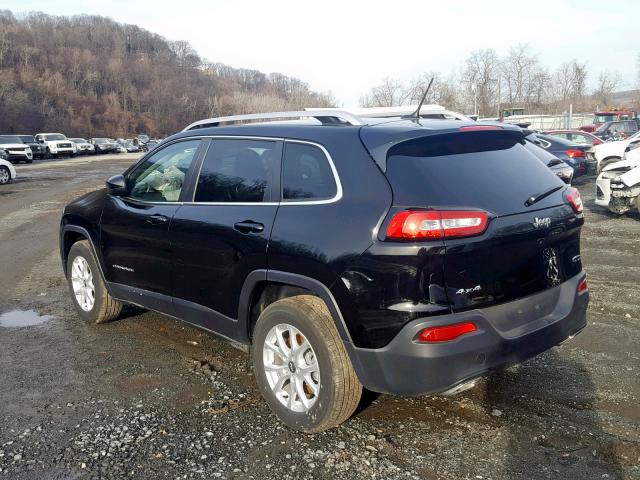 1C4PJMCX6JD615013 - 2018 JEEP CHEROKEE L BLACK photo 3