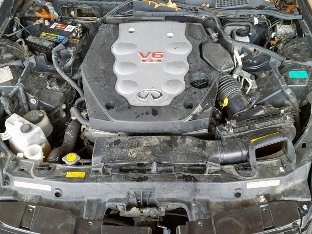 JNKCV54E54M309185 - 2004 INFINITI G35 BLACK photo 7
