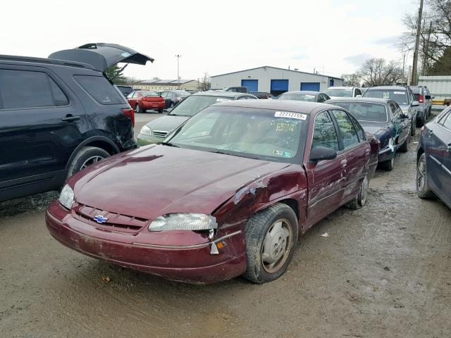 2G1WL52M9X9193112 - 1999 CHEVROLET LUMINA BAS მუქწითელი ფოტო 2