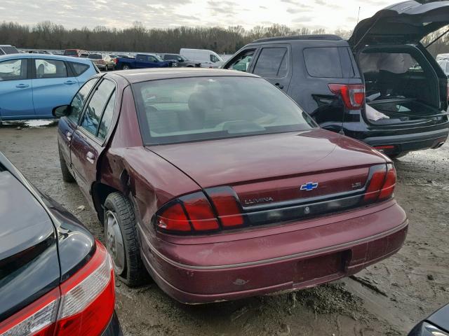 2G1WL52M9X9193112 - 1999 CHEVROLET LUMINA BAS მუქწითელი ფოტო 3