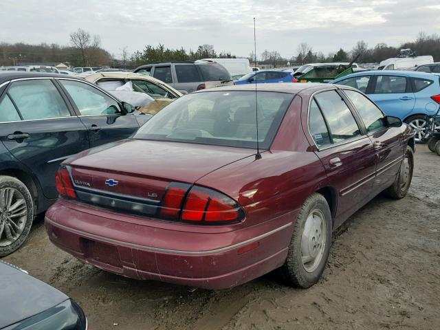 2G1WL52M9X9193112 - 1999 CHEVROLET LUMINA BAS მუქწითელი ფოტო 4