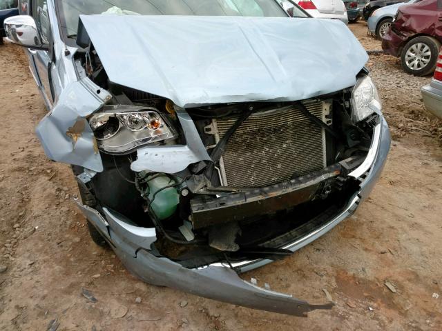 2C4RC1CG8DR531729 - 2013 CHRYSLER TOWN & COU ლურჯი ფოტო 9