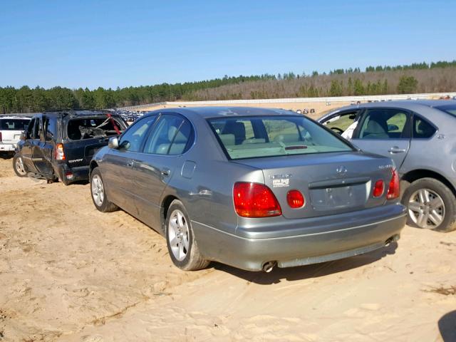 JT8BD69S410148253 - 2001 LEXUS GS 300 SILVER photo 3