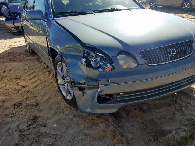 JT8BD69S410148253 - 2001 LEXUS GS 300 SILVER photo 9