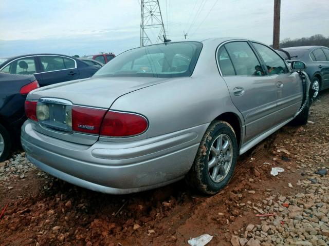 1G4HP52K85U200789 - 2005 BUICK LESABRE CU SILVER photo 4