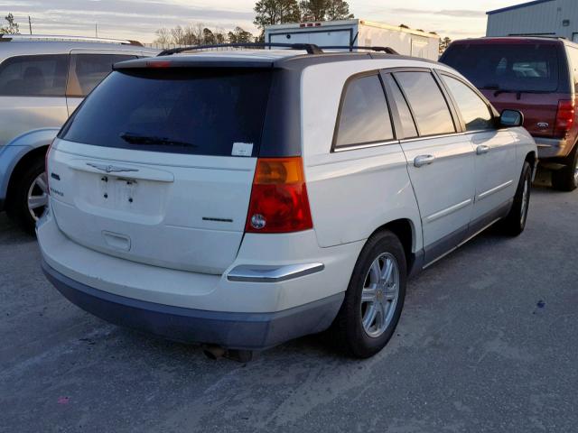 2C8GF68454R291600 - 2004 CHRYSLER PACIFICA WHITE photo 4