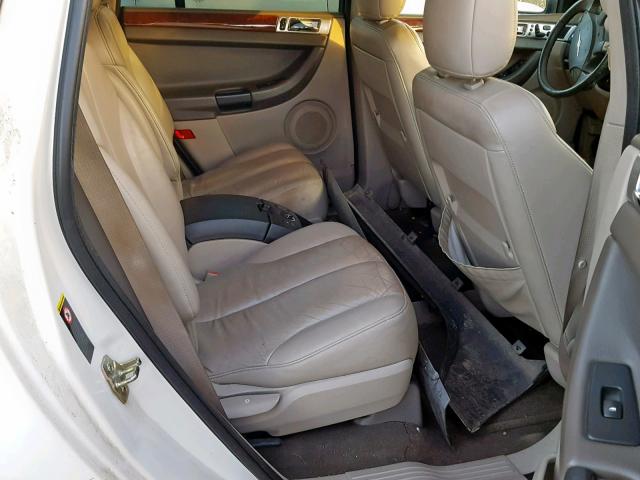 2C8GF68454R291600 - 2004 CHRYSLER PACIFICA WHITE photo 6