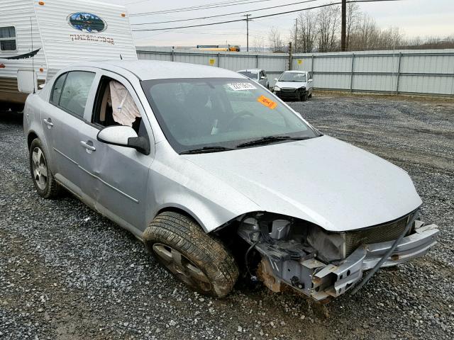 1G1AD5F50A7171597 - 2010 CHEVROLET COBALT 1LT SILVER photo 1