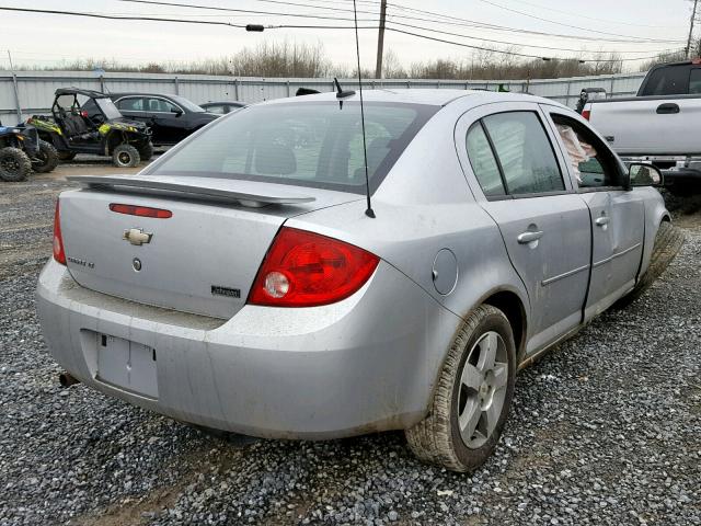 1G1AD5F50A7171597 - 2010 CHEVROLET COBALT 1LT SILVER photo 4