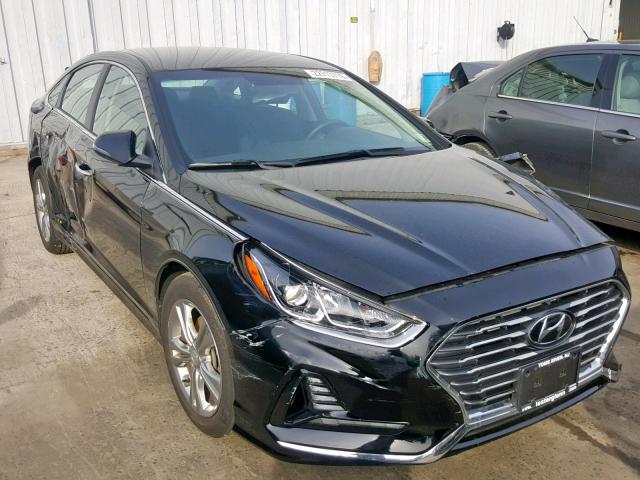 5NPE34AF0JH653018 - 2018 HYUNDAI SONATA SPO BLACK photo 1