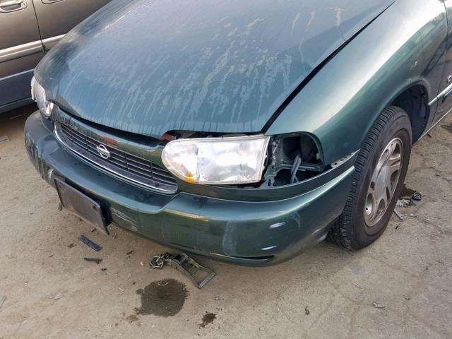 4N2XN11T8YD821878 - 2000 NISSAN QUEST SE GREEN photo 9