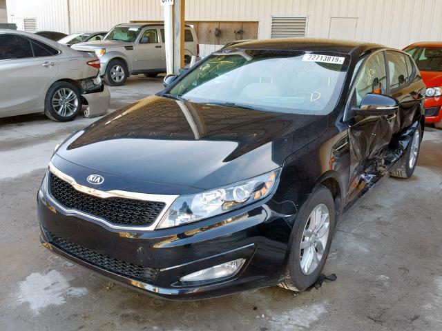 5XXGM4A76DG173712 - 2013 KIA OPTIMA LX BLACK photo 2