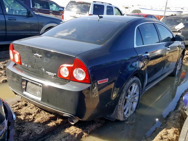 1G1ZE5E76BF167998 - 2011 CHEVROLET MALIBU LTZ შავი ფოტო 4