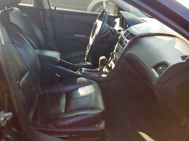 1G1ZE5E76BF167998 - 2011 CHEVROLET MALIBU LTZ შავი ფოტო 5