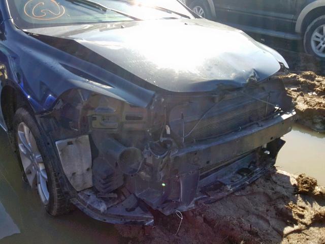 1G1ZE5E76BF167998 - 2011 CHEVROLET MALIBU LTZ შავი ფოტო 9
