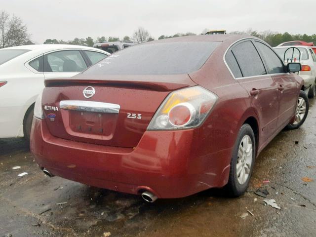 1N4AL2AP5CN571743 - 2012 NISSAN ALTIMA BAS BURGUNDY photo 4