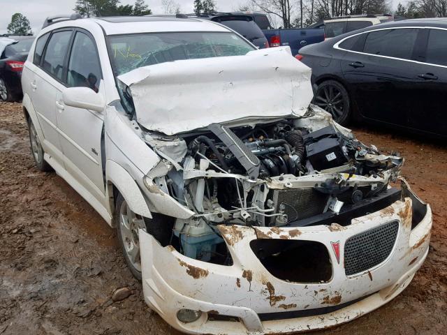 5Y2SL65876Z442926 - 2006 PONTIAC VIBE WHITE photo 1