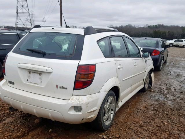 5Y2SL65876Z442926 - 2006 PONTIAC VIBE WHITE photo 4