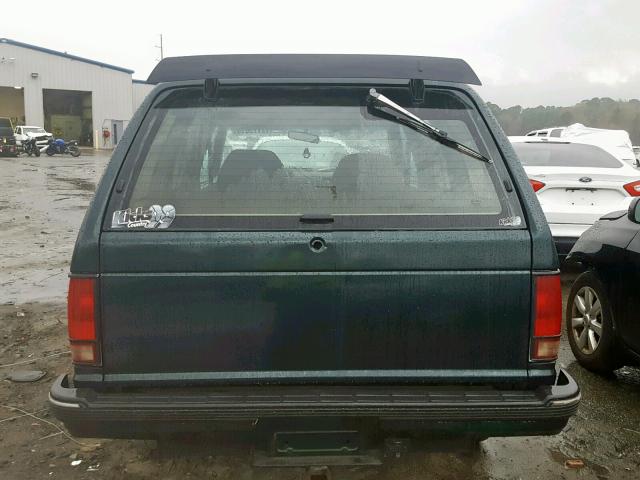 1GNCS13W9N2224111 - 1992 CHEVROLET BLAZER S10 GREEN photo 10