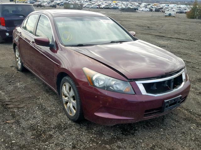 1HGCP267X8A104382 - 2008 HONDA ACCORD EX RED photo 1