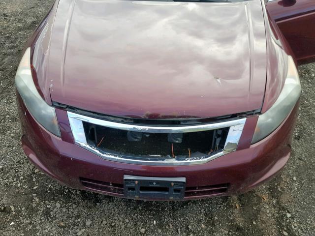 1HGCP267X8A104382 - 2008 HONDA ACCORD EX RED photo 7