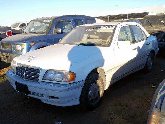 WDBHA29G8WF685770 - 1998 MERCEDES-BENZ C 280 WHITE photo 2