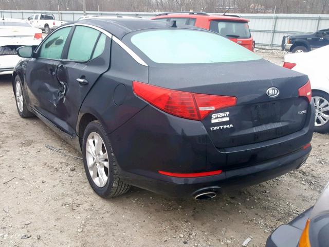 5XXGN4A79CG077097 - 2012 KIA OPTIMA EX 黑色 照片 3