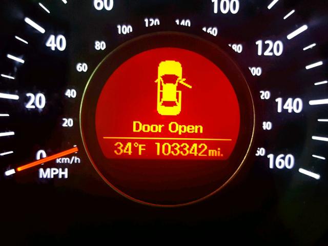 5XXGN4A79CG077097 - 2012 KIA OPTIMA EX 黑色 照片 8