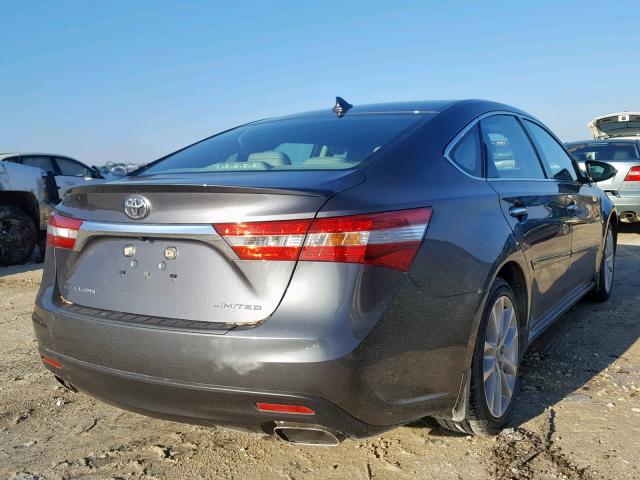 4T1BK1EB1FU138789 - 2015 TOYOTA AVALON XLE 灰色 照片 4