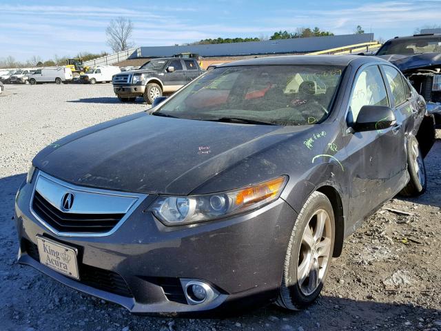 JH4CU2F6XDC012510 - 2013 ACURA TSX TECH GRAY photo 2